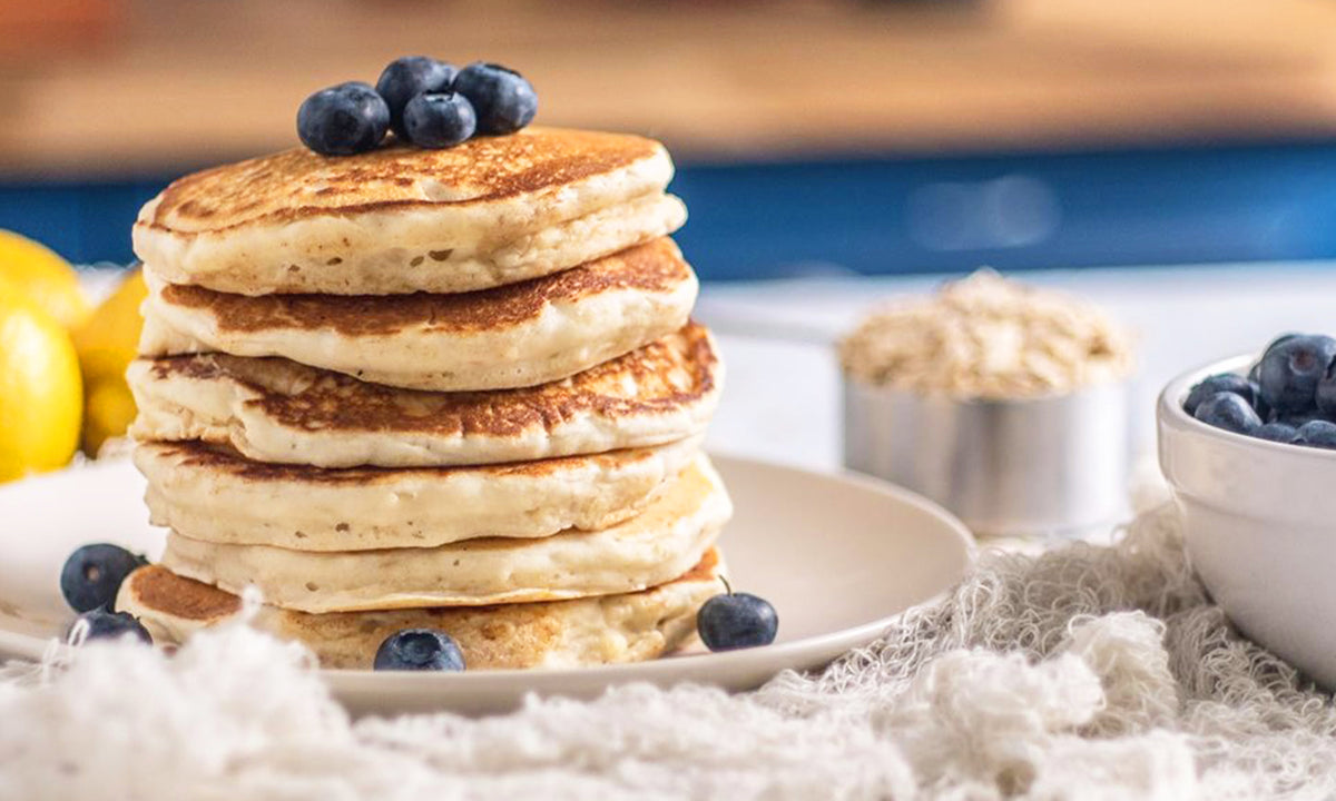 Lemon Zest Blueberry Protein Pancakes │ Whey Recipes │ Gauge Life – Gauge-Life