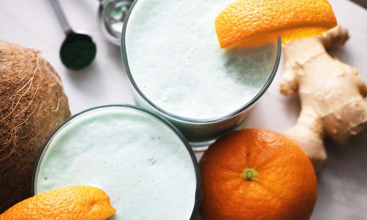 Spirulina Recovery Shake │ Vanilla Whey Protein Isolate │ Gauge Life