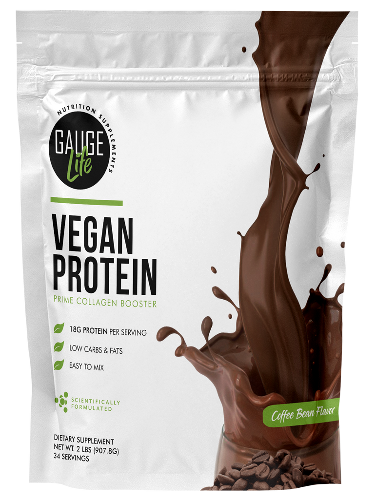 Vegan Protein Prime Collagen Booster Coffee Bean